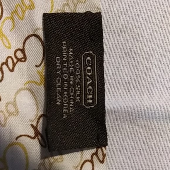 Coach Accessories - Ponytail Scarf